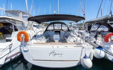 Dufour 412 GL, Apus
