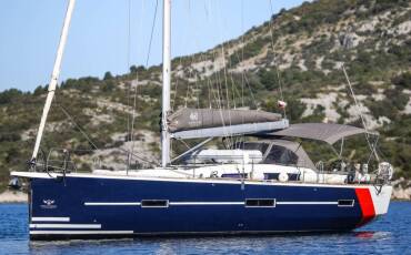 Dufour 460 Grand Large, Jaroslaw (aircondition, generator, blue hull)