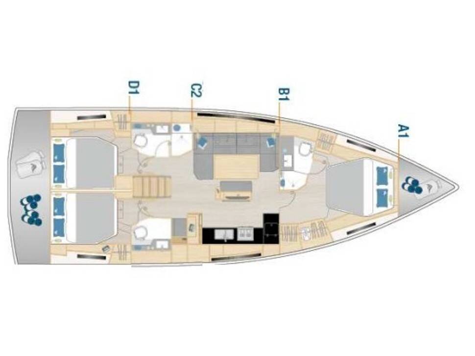 Hanse 460 , Nausicaä