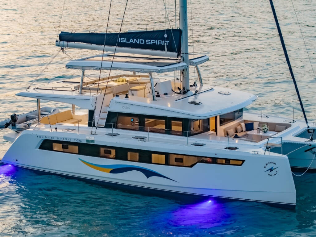 Island Spirit 525E, IS525 Electric Catamaran