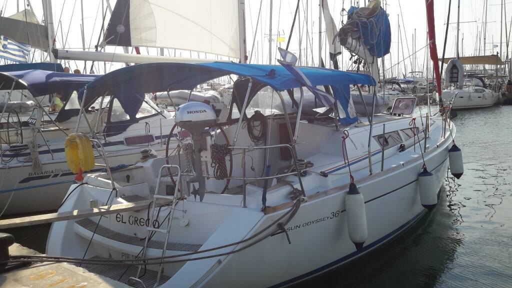 Sun Odyssey 36i, El Greco