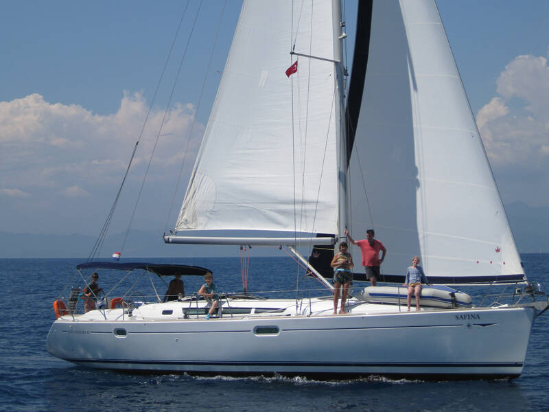 Sun Odyssey 45, Safina